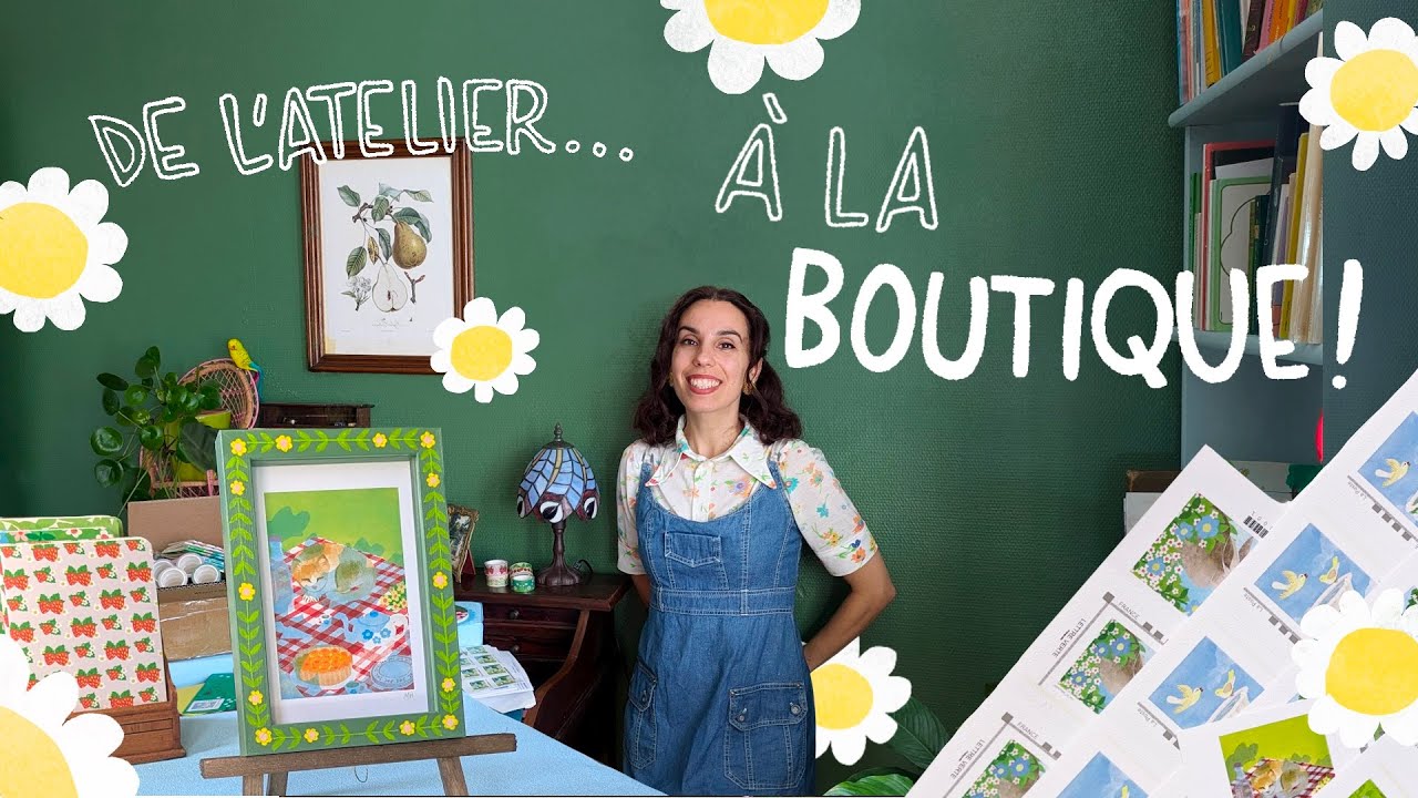 Je crée une collection d'été sur le thème du pique-nique - Un projet d'illustration et d'exposition