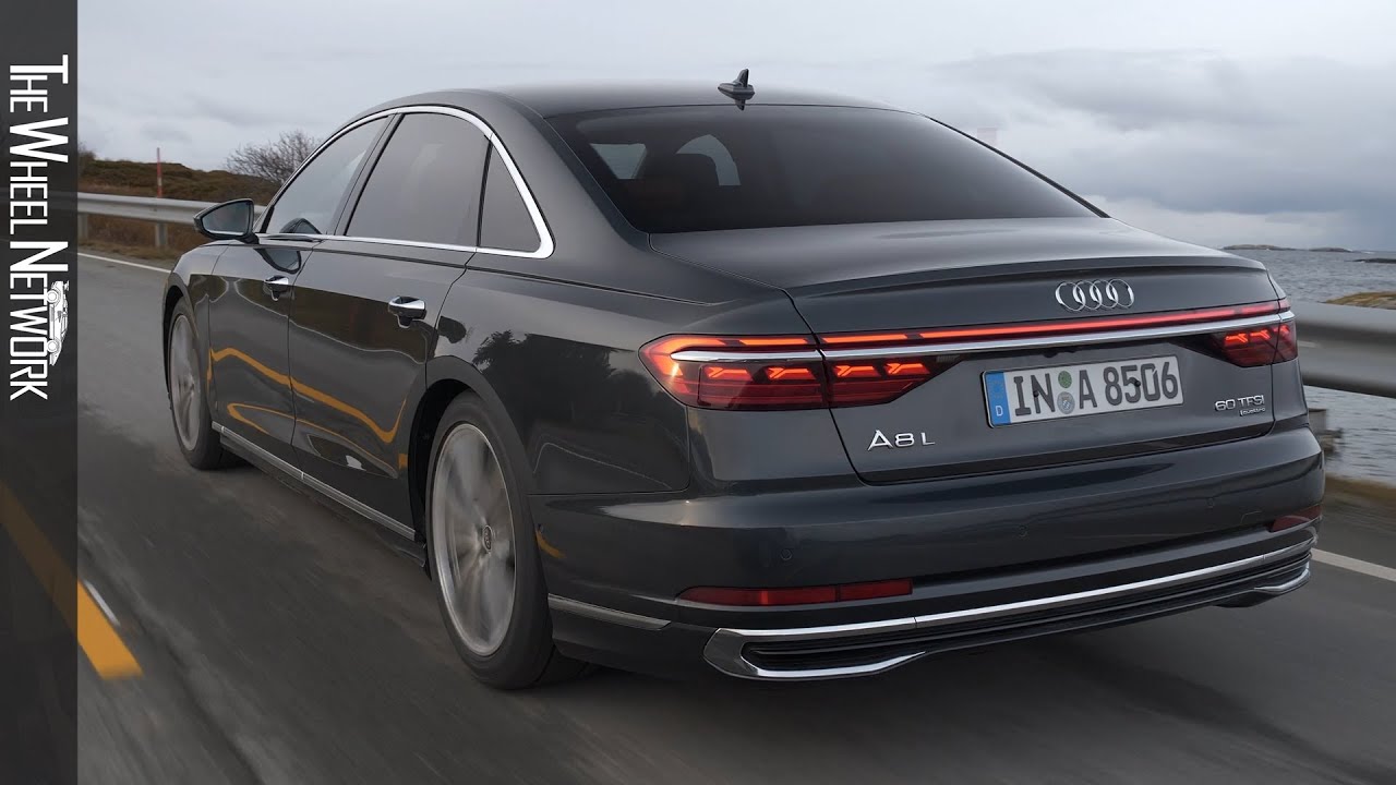 2022 Audi A8 L 60 TFSI quattro | Mangattan Grey | Driving, Interior, Exterior