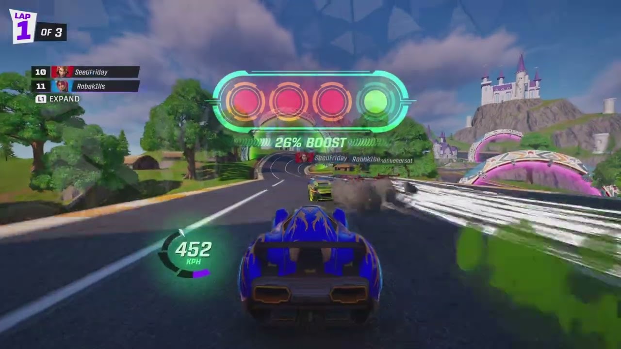 Rocket Racing is kinda fun