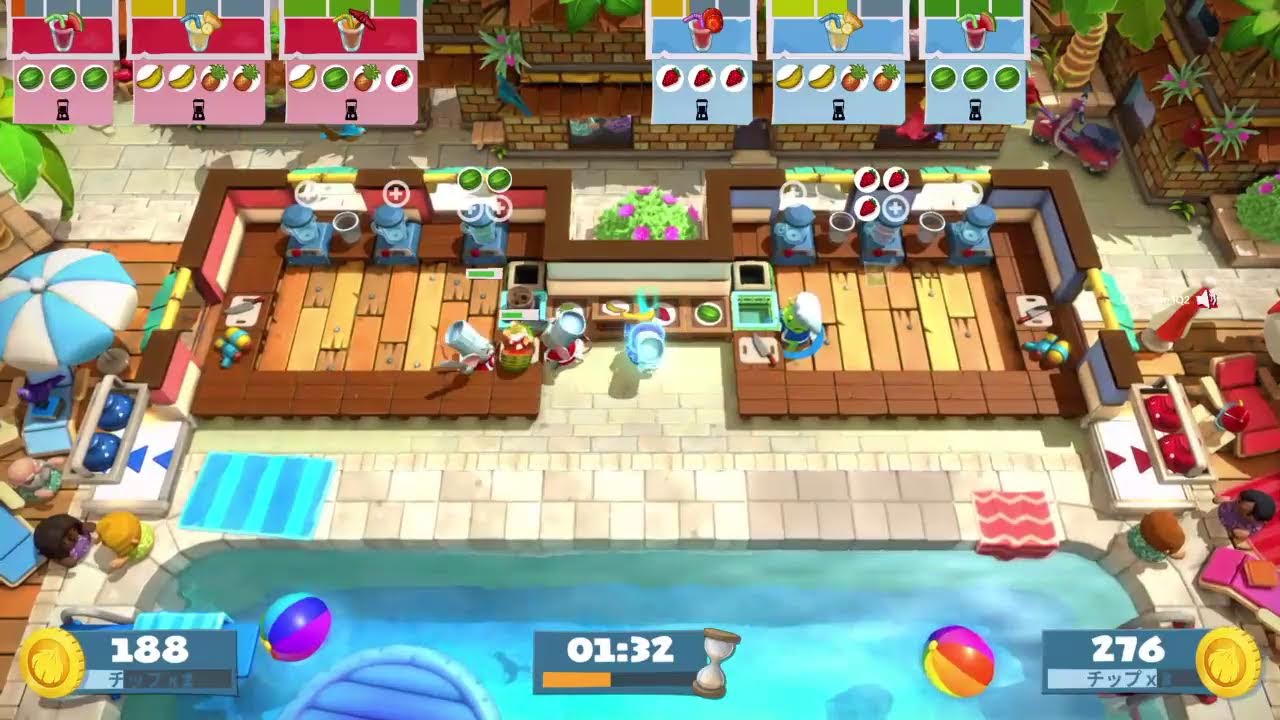PS4　オーバークックAII YOU Can Eat参加型　おもれぇ
