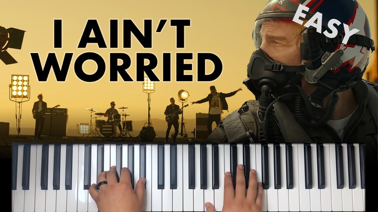 How to play I AIN’T WORRIED by One Republic - Piano for Singing Along