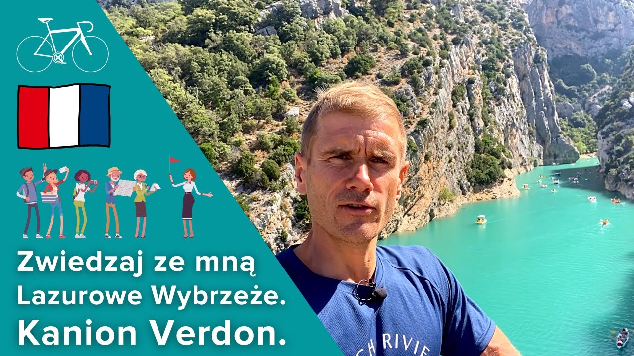 Zwiedzaj ze mną Lazurowe Wybrzeże - nie tylko na rowerze! // Kanion Verdon!