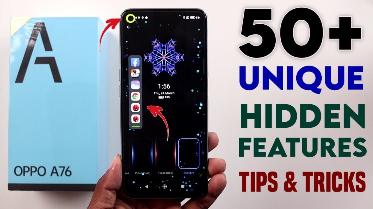Oppo A76 Tips & Tricks |  Oppo A76 Top 50+ Hidden Features | Oppo A76 Features