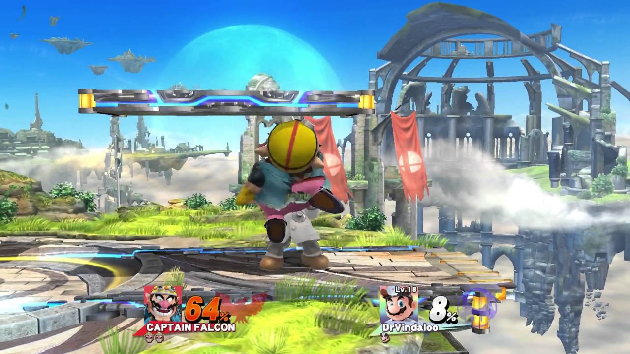 Show your moves, Wario! (Sm4sh mods)
