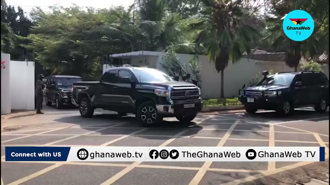 Kimathi Rawlings and other prominent figures depart residence after brief meeting