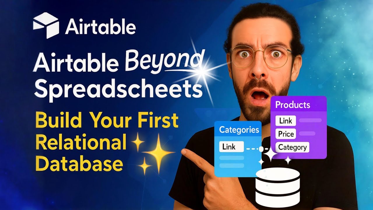 Airtable Beyond Spreadsheets: Build Your First Relational Database