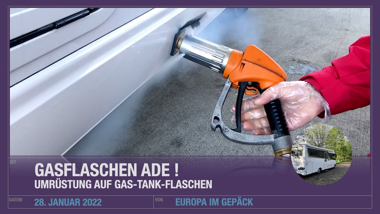 Gasflaschen ade!