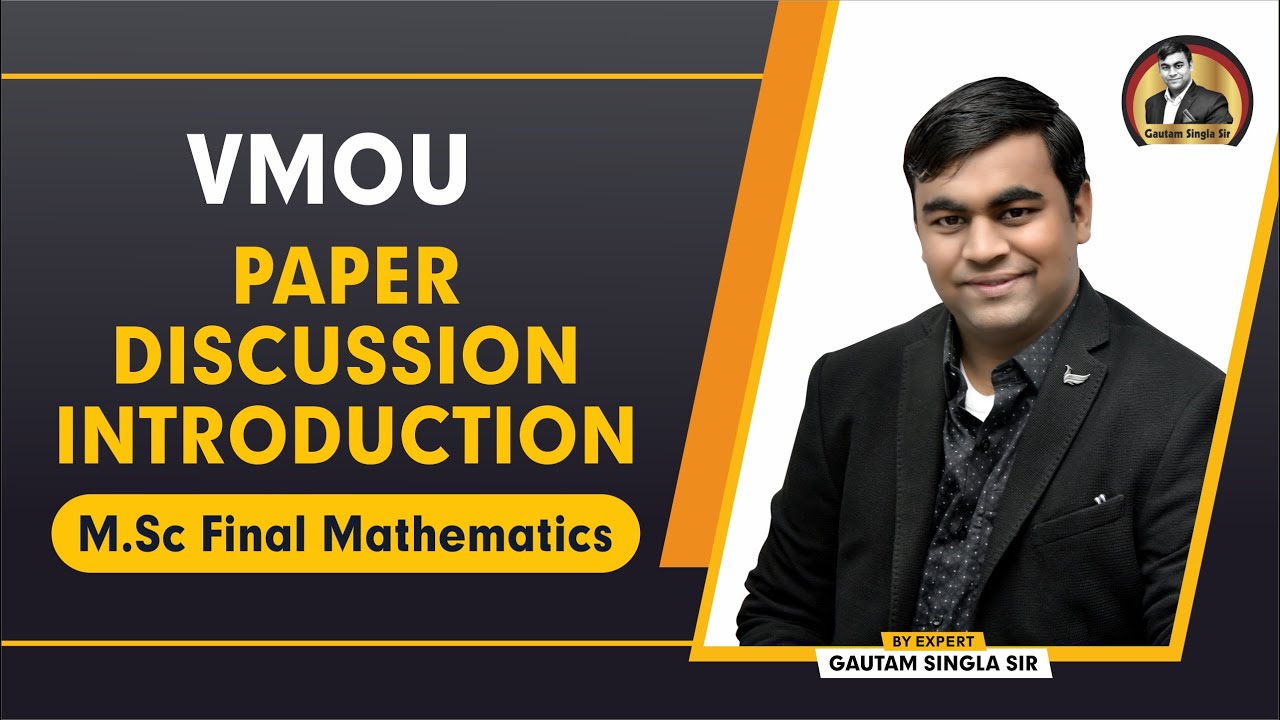 🔥🔥VMOU Kota M.Sc. MATHEMATICS Second Year की BEST STRATEGY I VMOU M.Sc.MATH की तैयारी कैसे करें ?