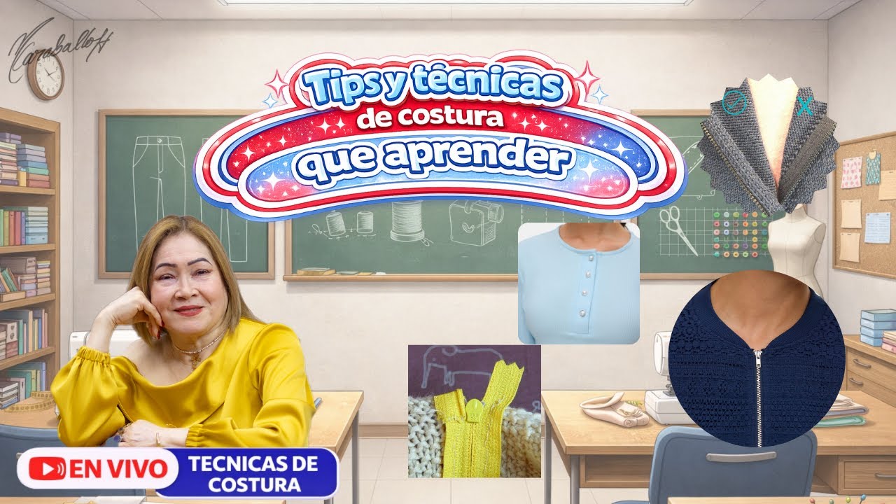 Técnicas de costura que debes aprender