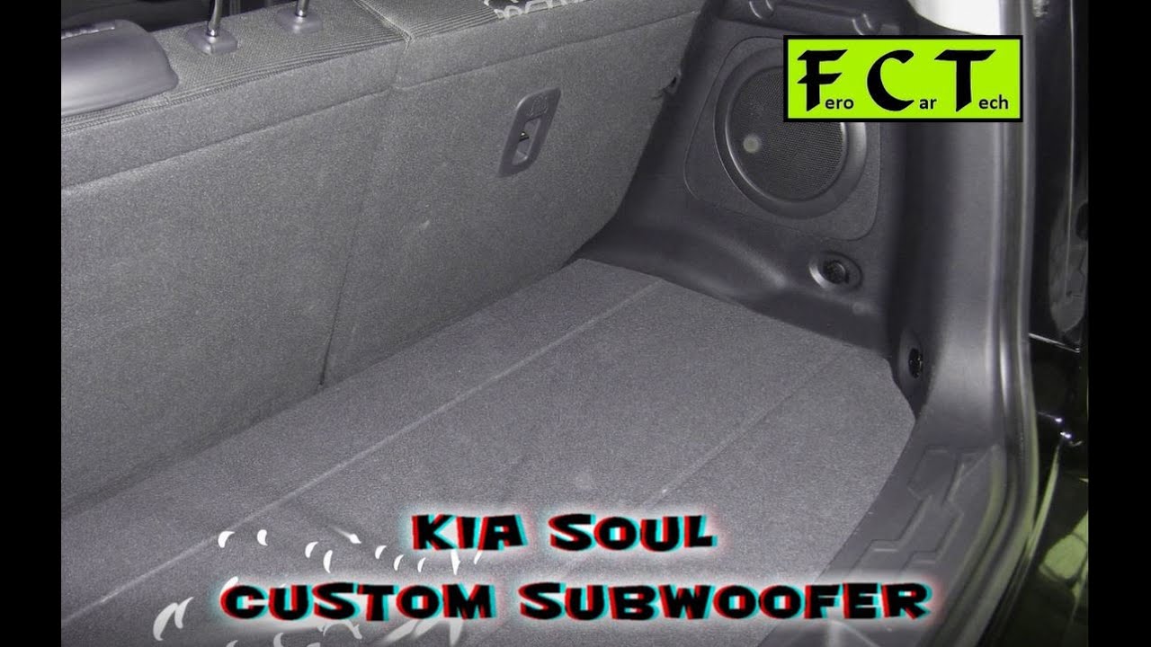 Kia Soul Custom subwoofer