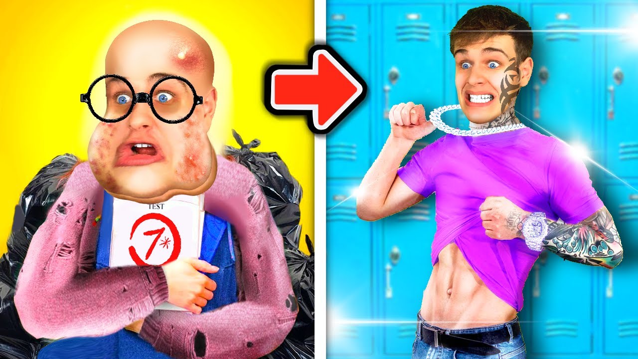 Od NERDA jsem NEJPOPULÁRNĚJŠÍM KLUKEM ve ŠKOLE! (GTA 5)