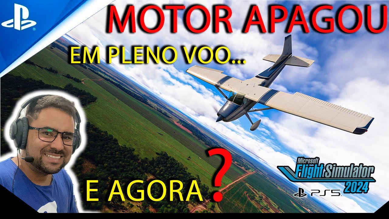 🚨✈️ FALHA NO MOTOR E POUSO DE EMERGÊNCIA | MSFS 2024