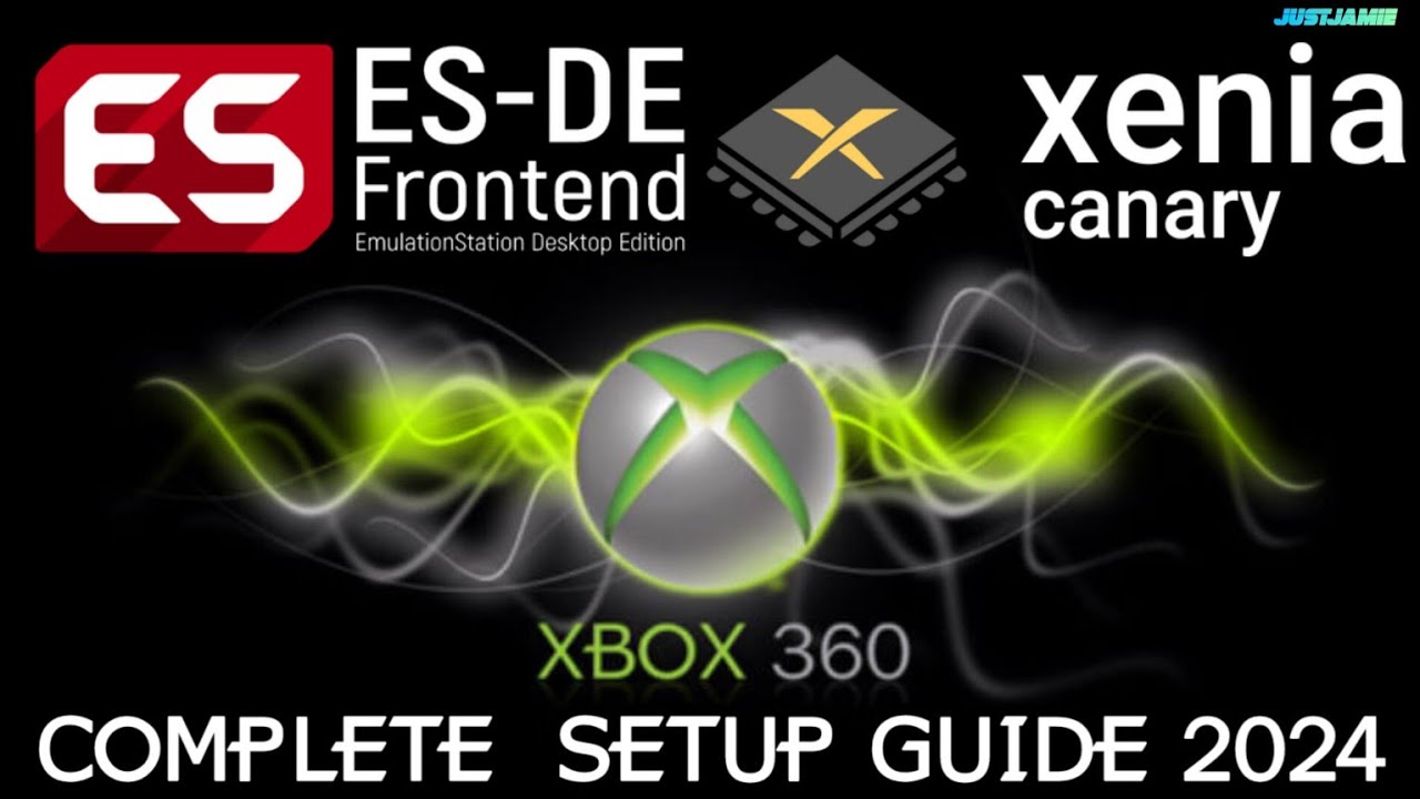 EmulationStation DE ☆ Xenia Canary Emulator Setup Guide #emulationstation #xbox360 #xenia