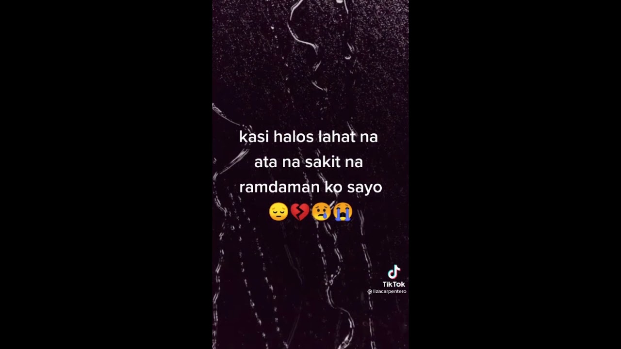 Part:2 Tiktok hugot lines compilation