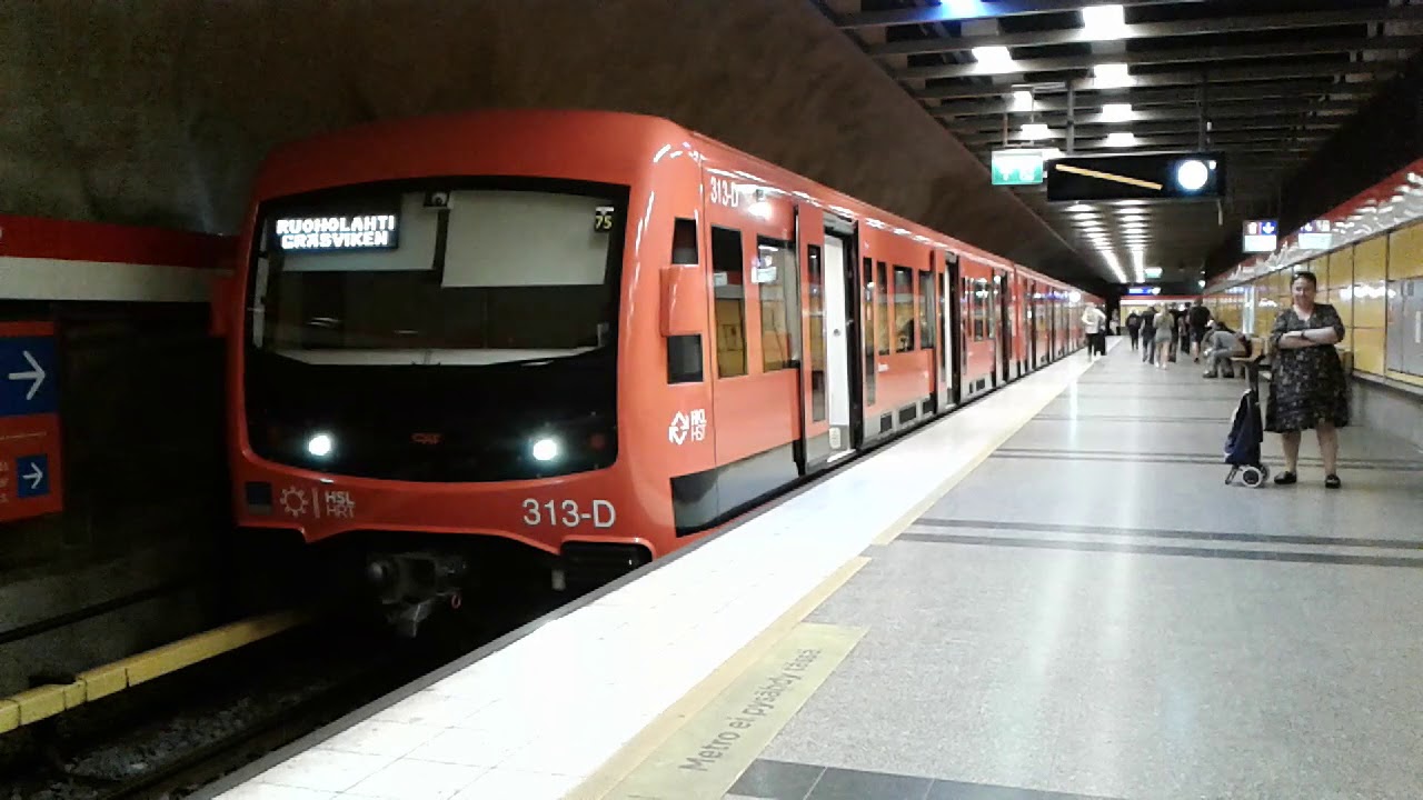 CAF M300 METRO HELSINKI  HKL.fi(2) Sornäinen