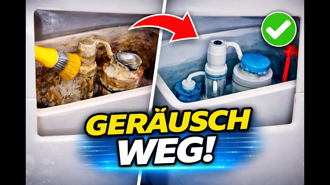 Spülkasten entkalken - Spülkasten reinigen (DIY & günstig)