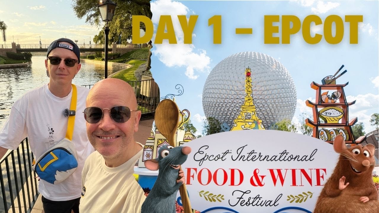 A Day in Epcot: 12 Hours of Magic and Mayhem! Food & Wine 2025.