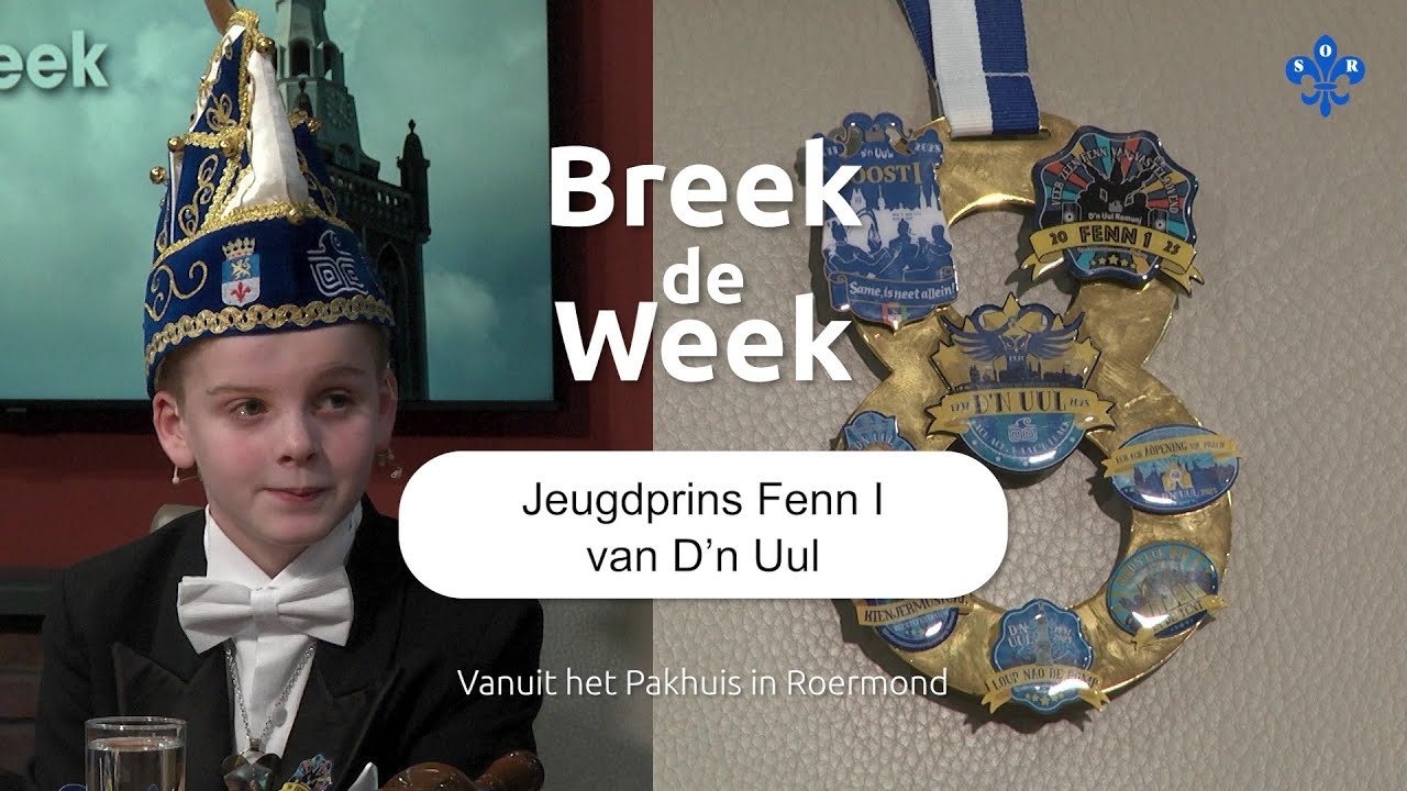 Jonge hoogheid trots op nieuw prinsenpak - Breek de Week