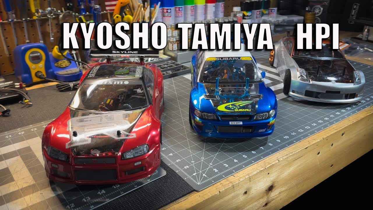 TOURING CAR Series 1! Kyosho Fazer, Tamiya TT-02, HPI-RS4 Sport3.