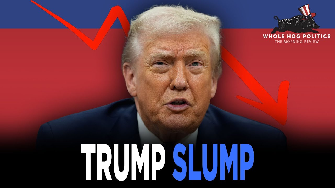Trump's Approval Looks GRIM As Obamacare Fight Takes Over Congress | WHOLE HOG POLITICS