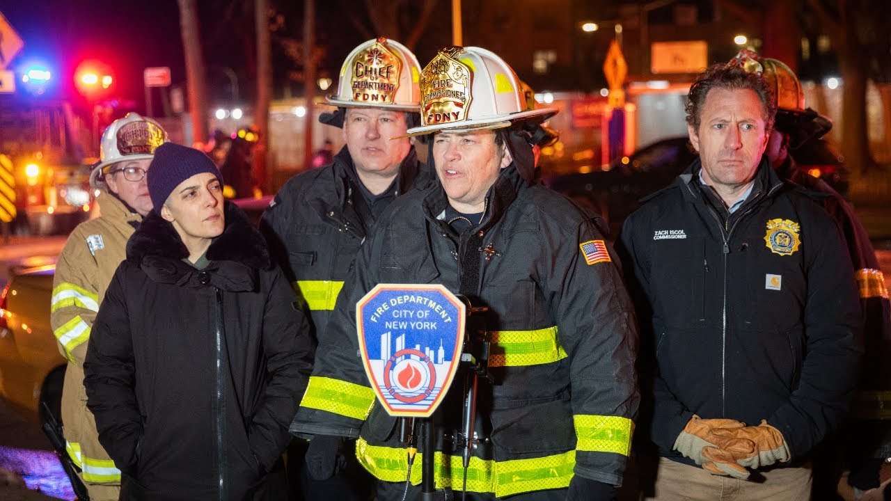 FDNY Commissioner Lillian Bonsignore provides update on gas explosion in the Bronx