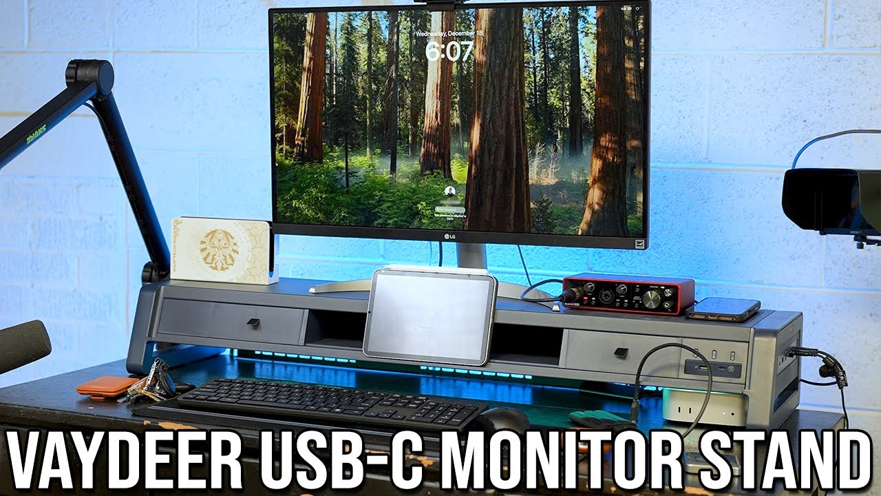 Подставка для монитора Vaydeer Mac Mini USB-C