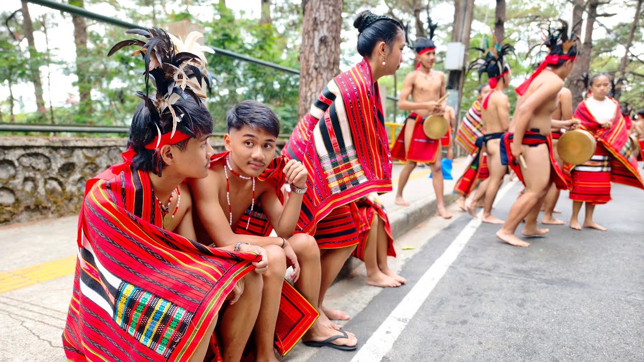 Igorot Cultural Dance: Warming Up Gongs Before the Parade
