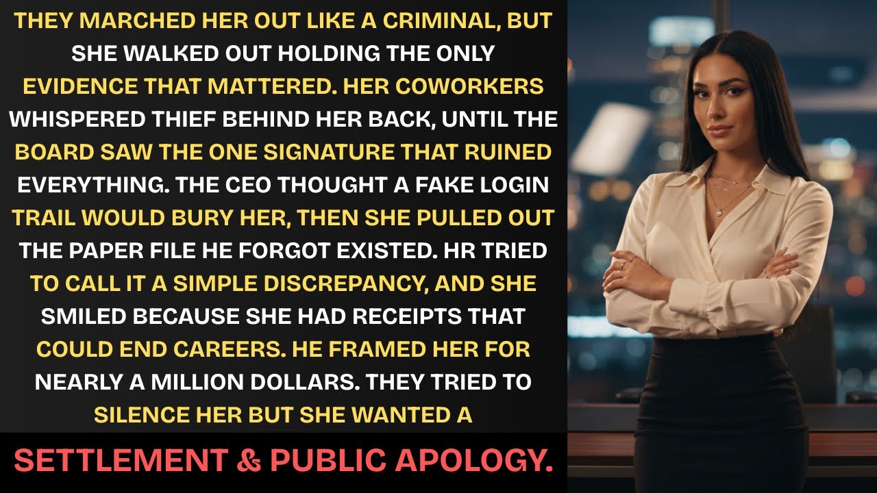 CEO Set Her Up to Take the Fall, But His Lazy Paperwork Became the Smoking Gun