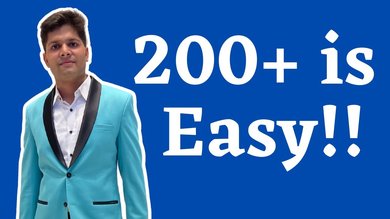 JEE Main: Scoring 200+ is EASY in January | Kalpit Veerwal