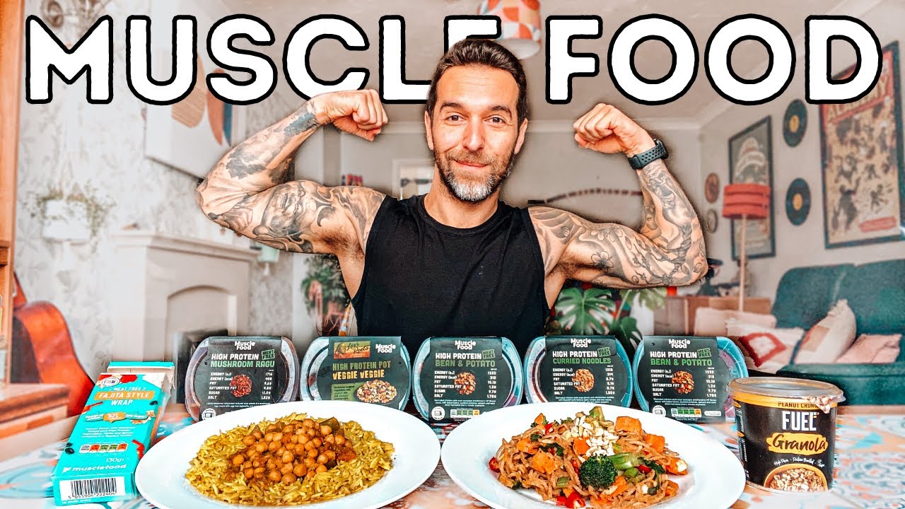 MUSCLE FOOD meal plan review - in ONE SITTING!