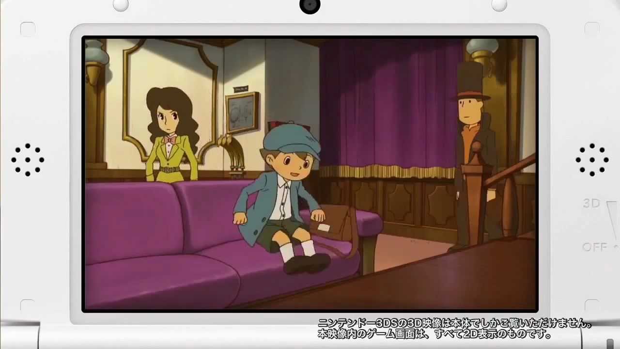3DS: Professor Layton and the Remains of an Advanced Civilization - Nintendo Direct Trailer