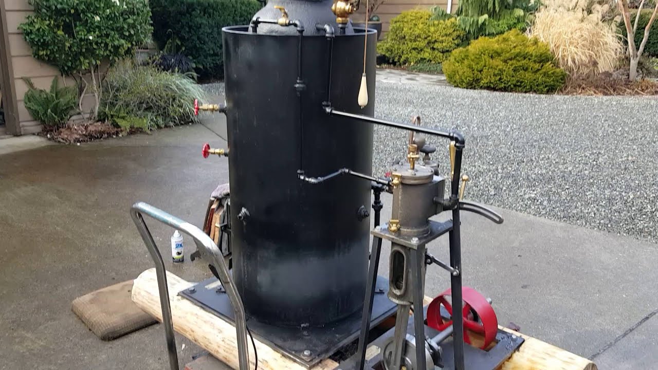 John's steam boiler and engine