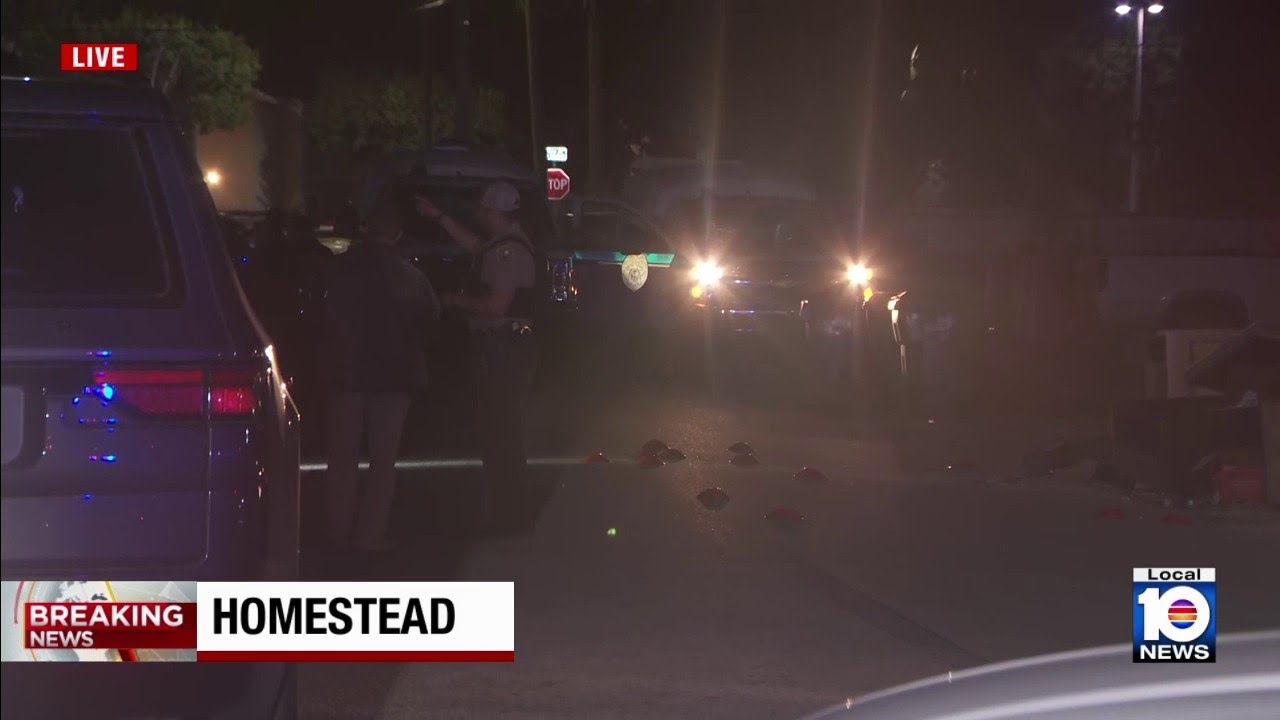 Deputies investigate double shooting in Homestead