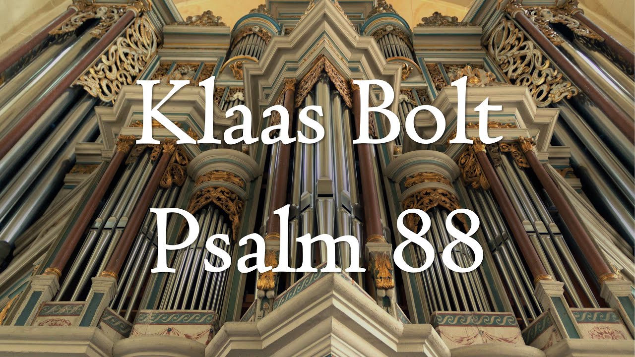 Klaas Bolt - Psalm 88 - Schuke organ, Predigerkirche Erfurt, Hauptwerk
