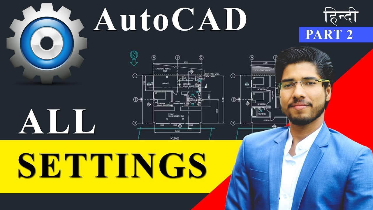 AutoCAD All Settings | Workspace Explained | Part 2