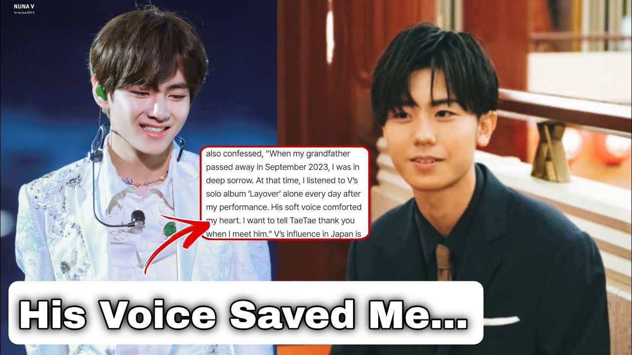 🔴one minute ago!!! V Had No Idea His Album Saved Someone’s Heart During Their Darkest Time