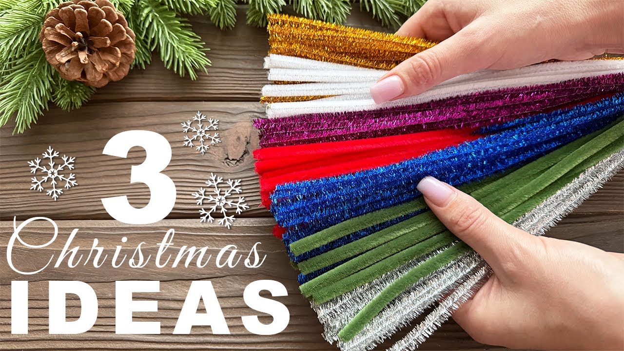 3 Christmas Ideas 🎄🎄 Christmas Decorations DIY Christmas Ornaments