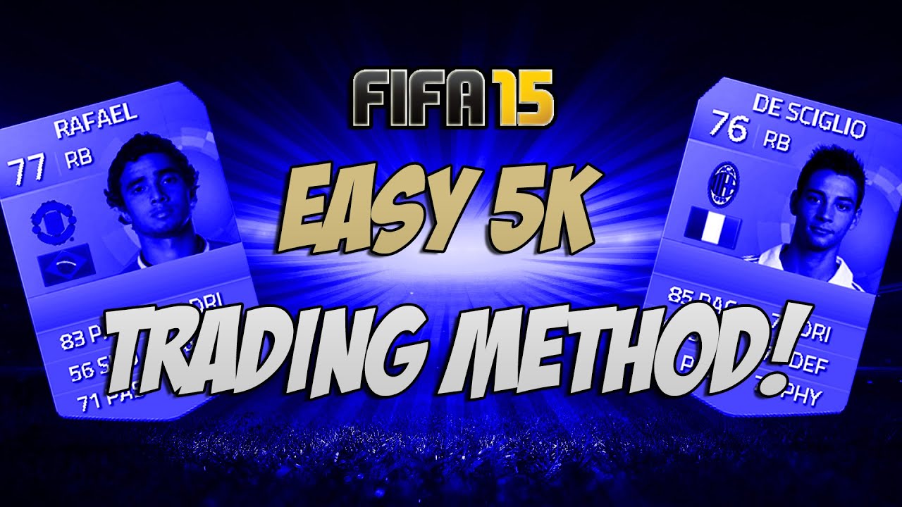 Fifa 15 LOW BUDGET & EASY 5K Trading Method | RB to RWB!