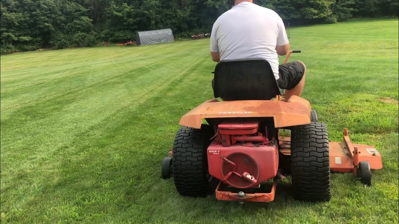 Газонокосилка Gravely Monster 60”, часть 3. Справится ли с этим модель 8179-KT?