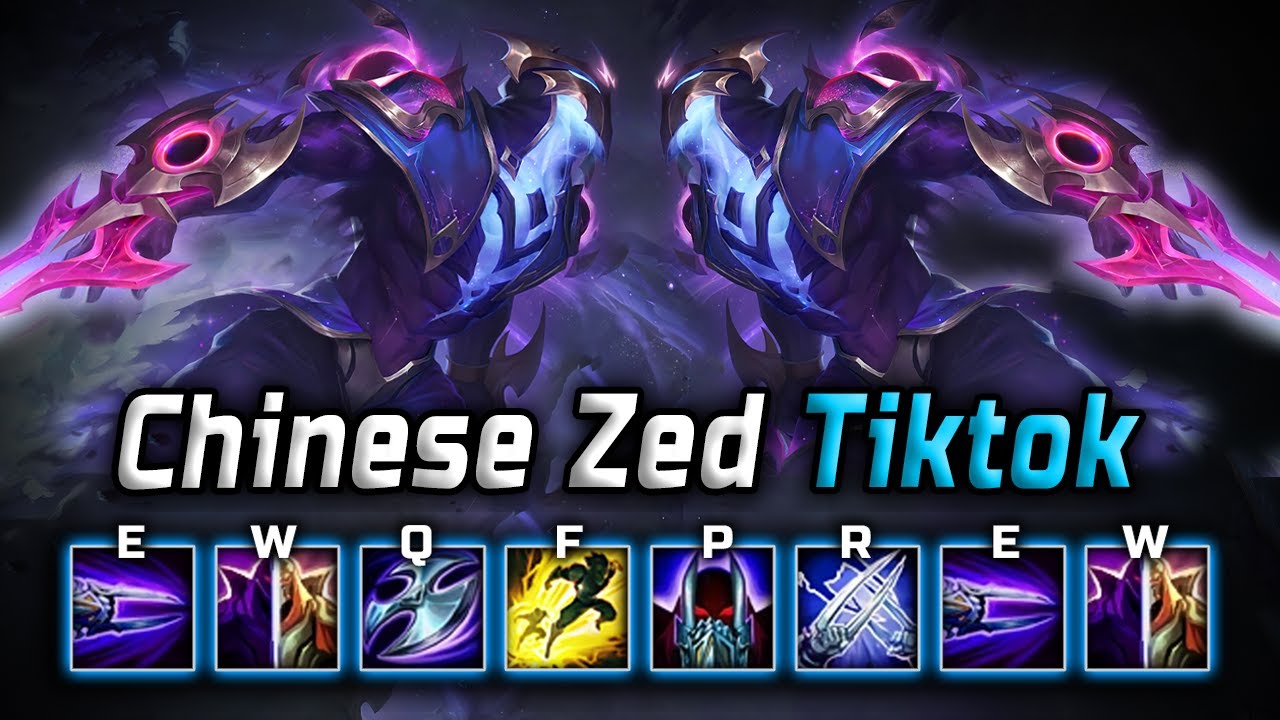 [ Arkin ] Tiktok Zed Montage - Insane World Class Zed Plays