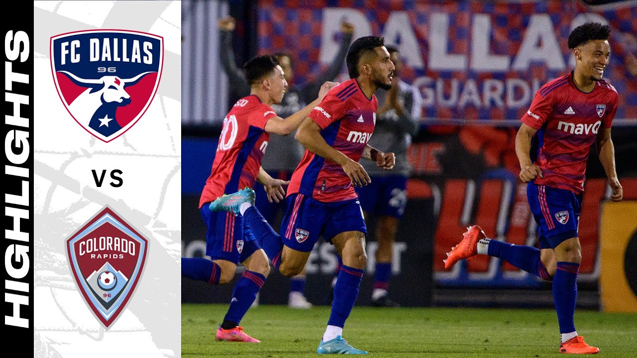 HIGHLIGHTS: FC Dallas vs. Colorado Rapids | April 09, 2022