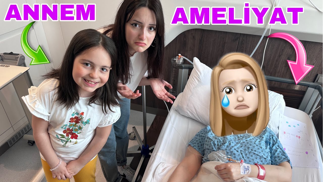 ANNEM AMELİYATA GİRDİ ZEYNEP HİRANUR/ماما جابت بيبي - جنى مقداد | طيور الجنة