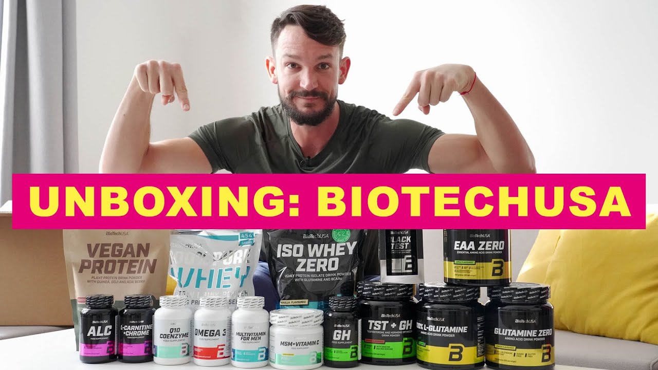 Táplálékkiegészítők sportoló cukorbetegeknek | Unboxing: BioTechUSA