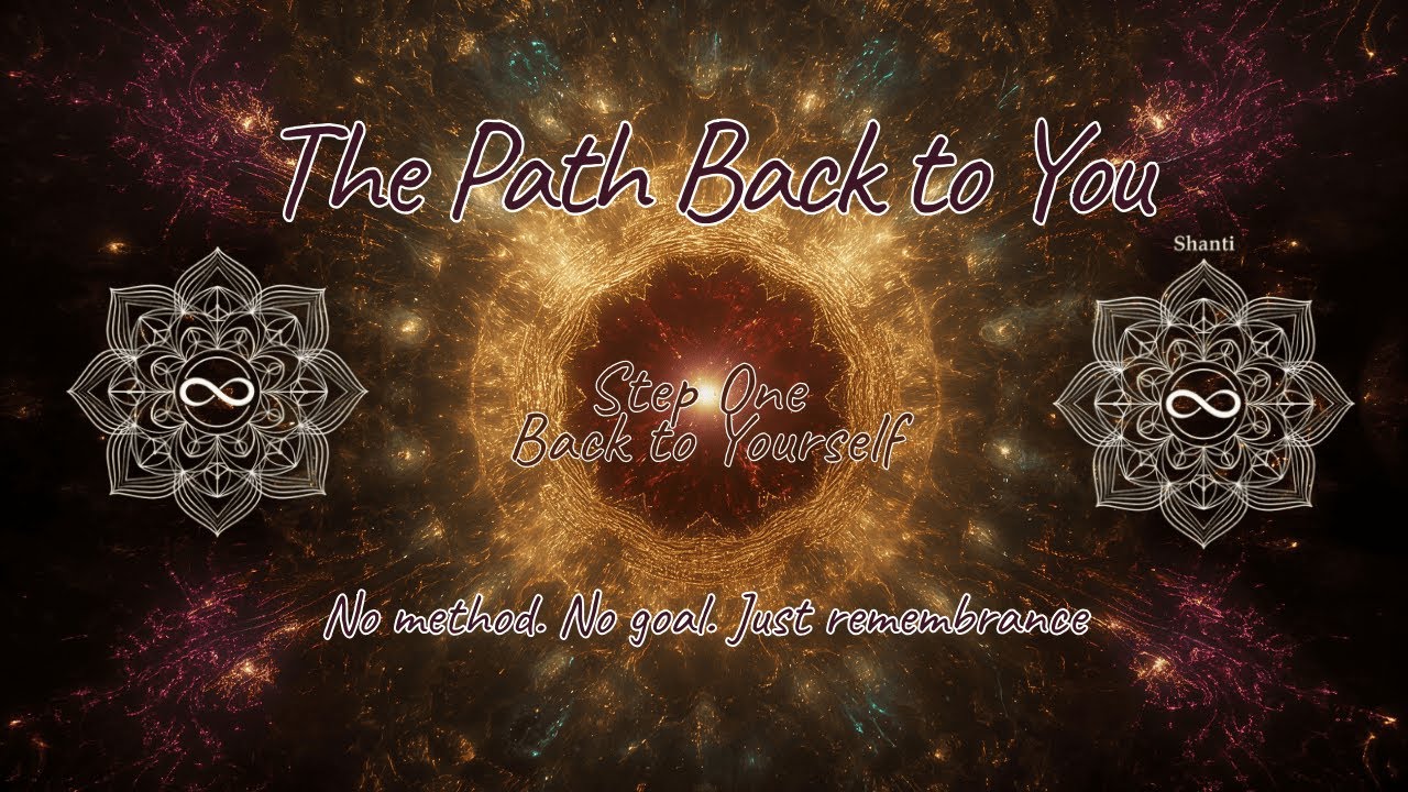 🕯️ Step One – Back to Yourself 🕯️#369 #444 #222 #love #stillness #lightcode #heartfield #DNAhealing