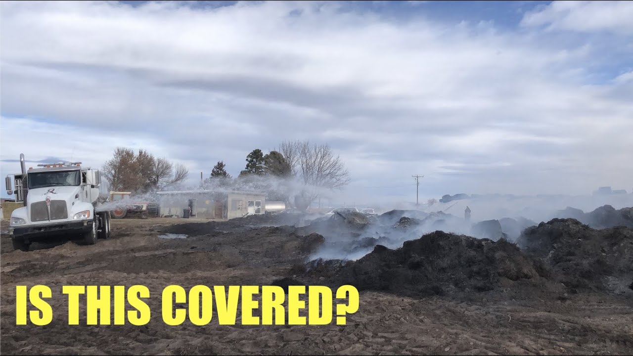 HOW FARM INSURANCE WORKS - HAY FIRE CLEANUP UPDATE #3