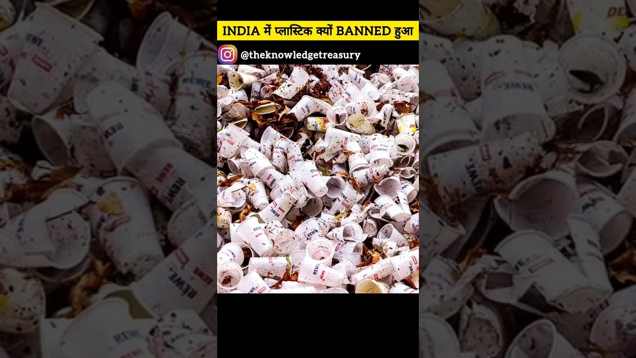 Why Plastics Are Banned 🚫 In India 🤔 | 