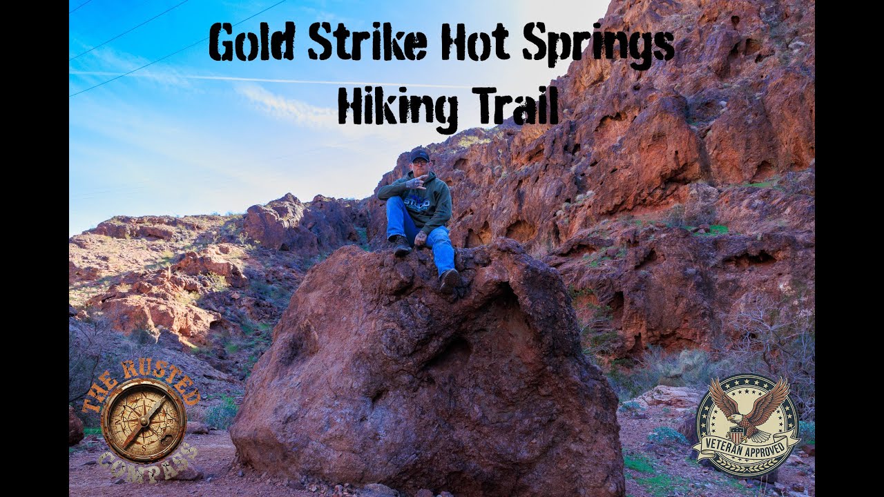 I Found Secret Hot Springs Under the Hoover Dam! (Gold Strike Trail)