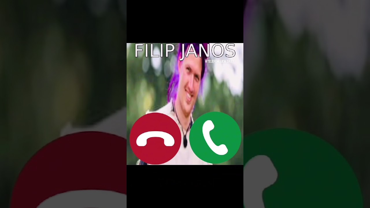 Telefonuje vola mi Filip Jano&scaron;