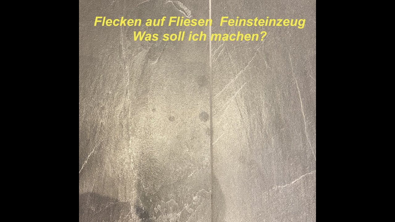 Matte Stellen in Fliesen, Feinsteinzeug, Keramik. Schuhböcks Fliesen-,Stein und Holzpflegeprodukte