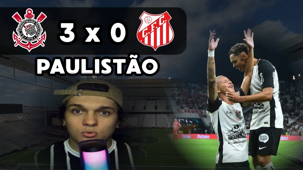 CORINTHIANS 3 X 0 CAPIVARIANO - A BASE DECIDE